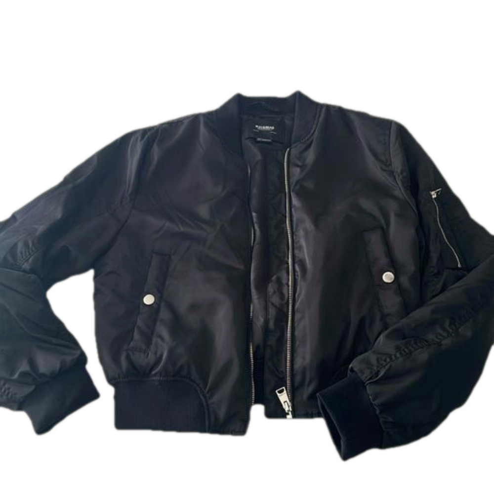 Black Bomber Jacket